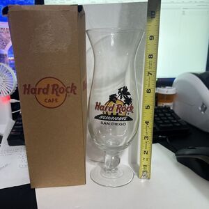 Hard‎ Rock Cafe San Diego Hurricane Glass